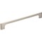 Jeffrey Alexander 224 mm Center-to-Center Satin Nickel Asymmetrical Leyton Cabinet Pull 286-224SN - alternate 1